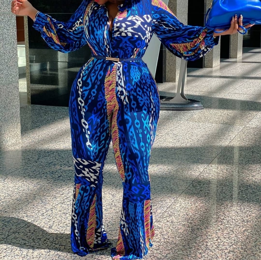 2 piece bodysuit with matching high waisted pant - Picture 2 of 4